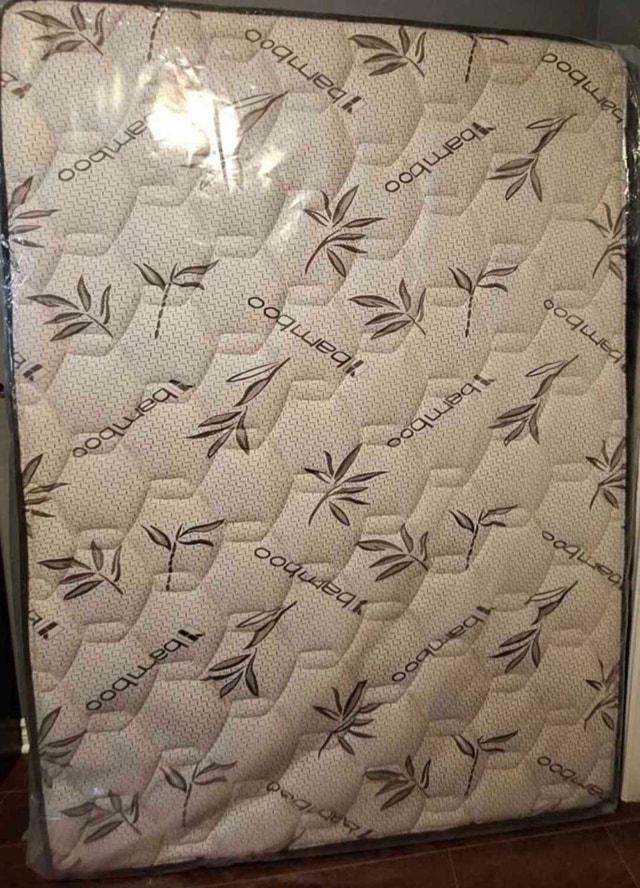 Brand New Double Hard Foam Firm Bamboo Mattress
