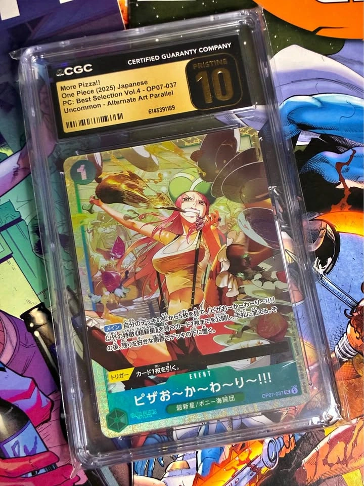 More Pizza!! OP Japanese CGC Prestine 10
