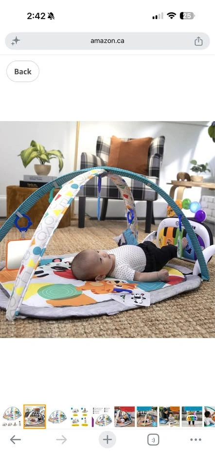 Baby Einstein 4-in-1 Kickin' Tunes Music & Language Play Gym - photo 4