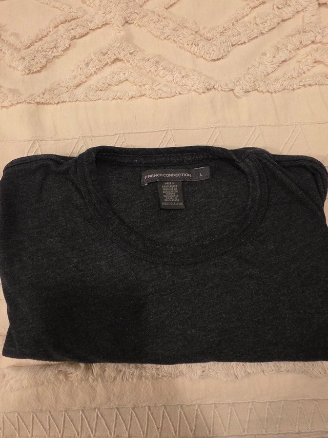French Connection grey tshirt - photo 3