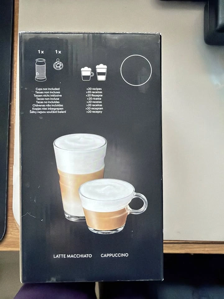 Nespresso Aeroccino 3 Milk Frother – Brand New in Box – Black