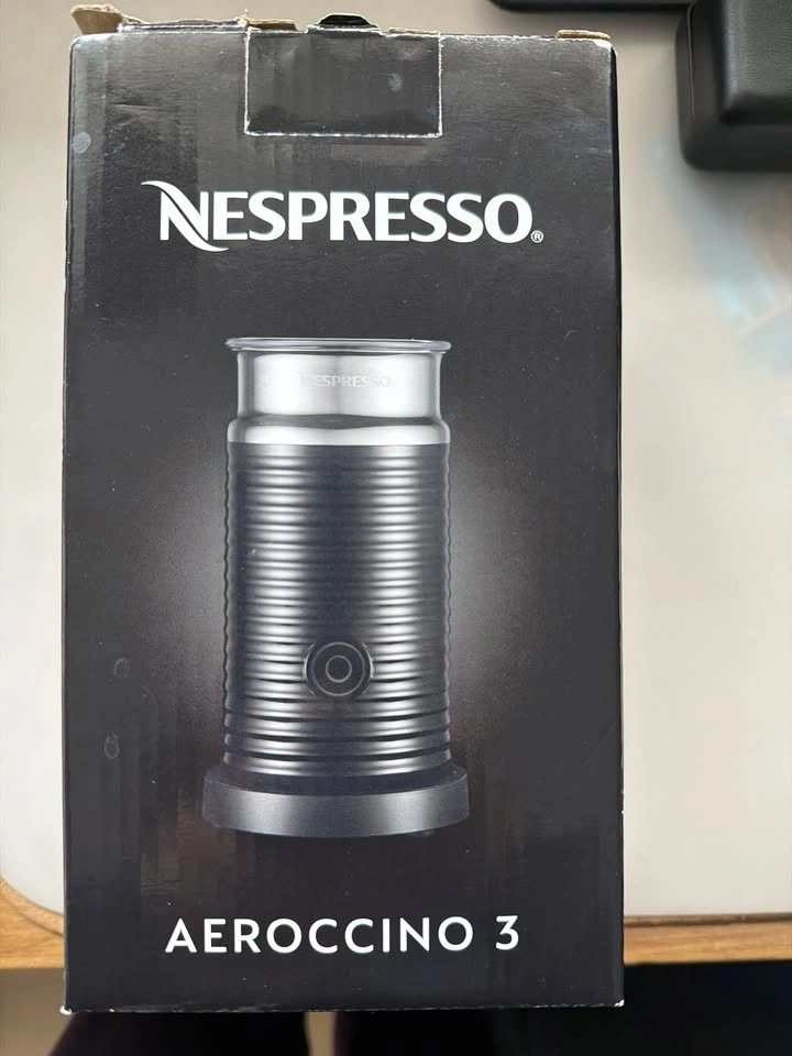 Nespresso Aeroccino 3 Milk Frother – Brand New in Box – Black - photo 2