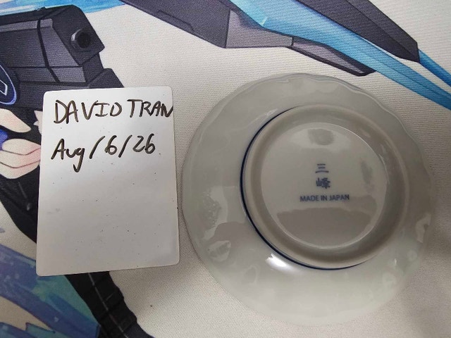 Mitsumine Ceramic Saucer - photo 2