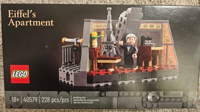 LEGO Eiffel’s Apartment