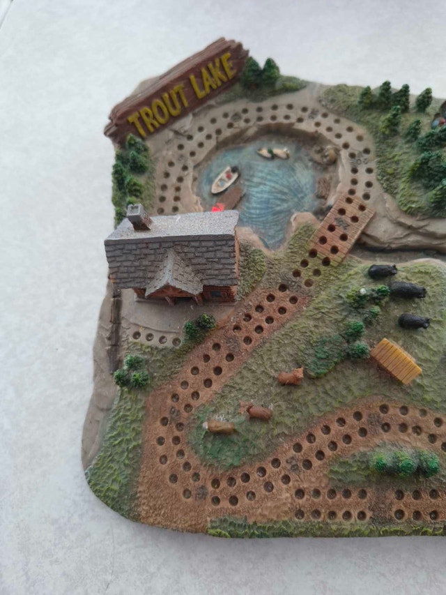 Trout Lake Cribbage Board - photo 2