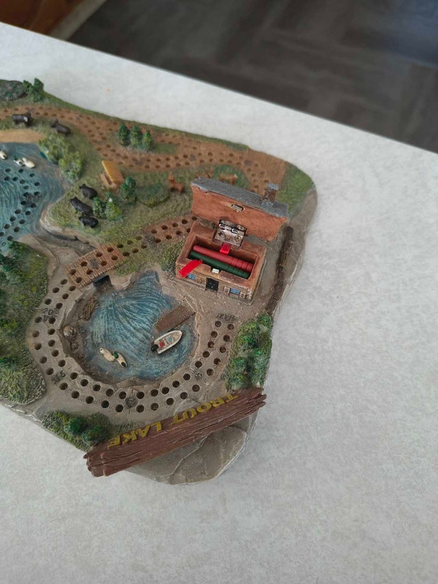 Trout Lake Cribbage Board - photo 4