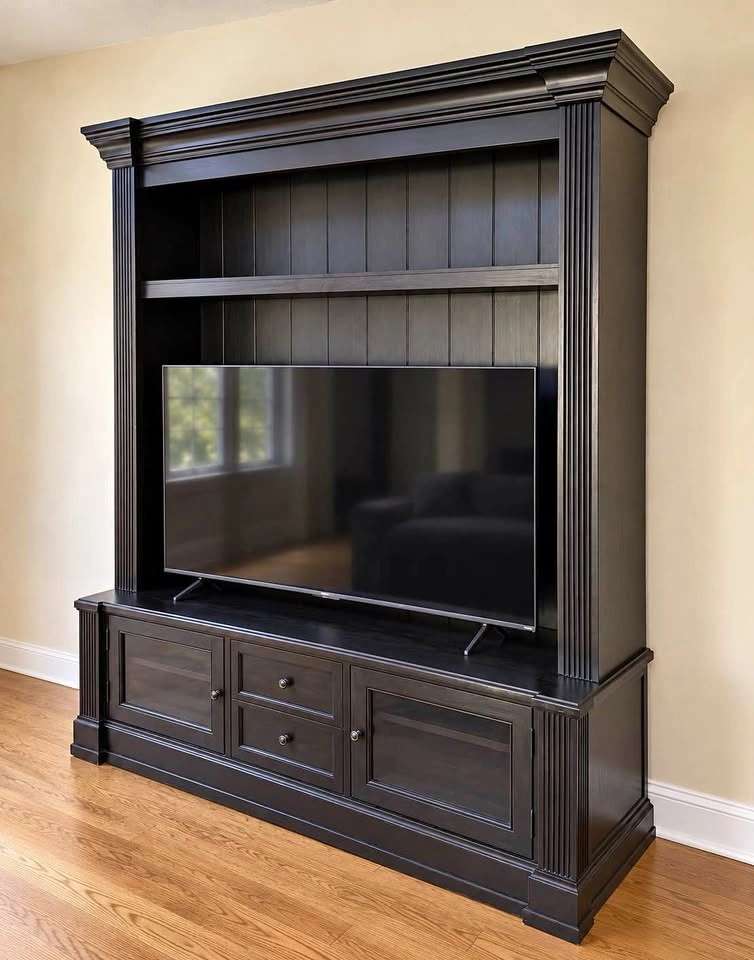 Entertainment Unit with Hutch -Delivery Available.