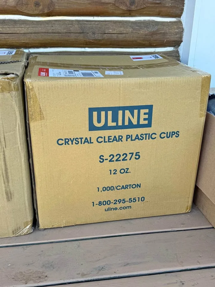 12oz clear plastic cups (1000) thumbnail
