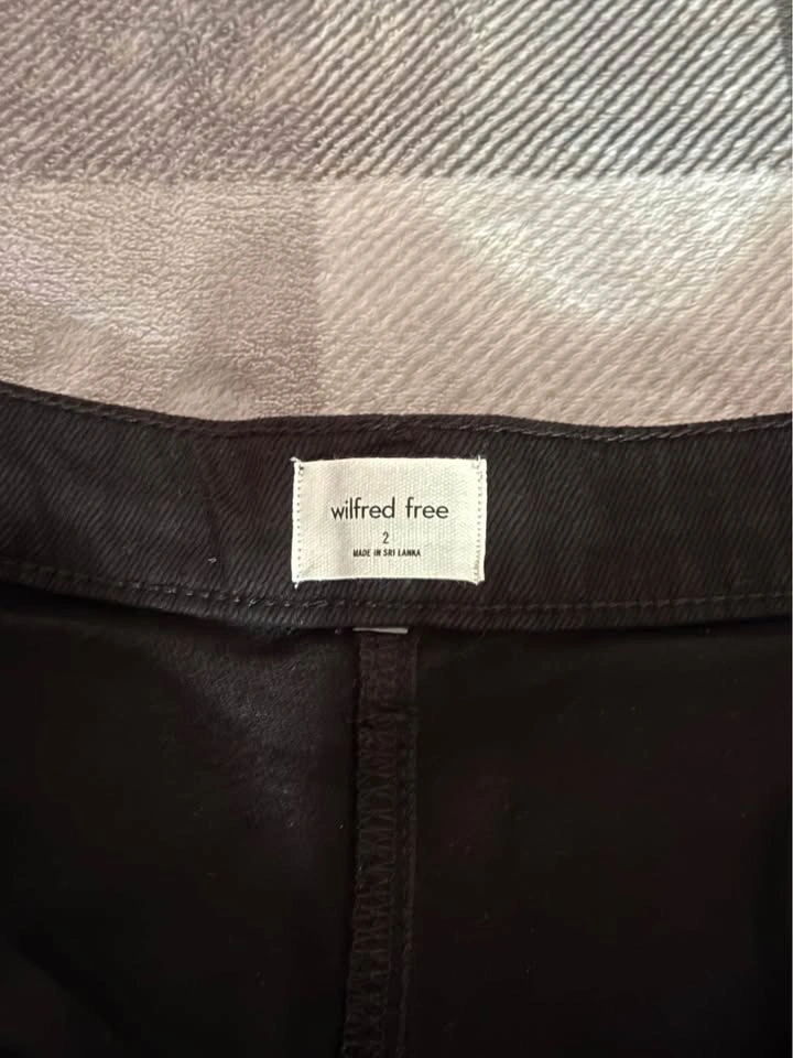 Wilfred Free Black Cargo Pants - Brand New - Black - Size 2 - photo 4