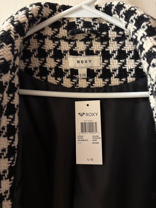 new women’s woven fall coat by Roxy size LG - photo 3