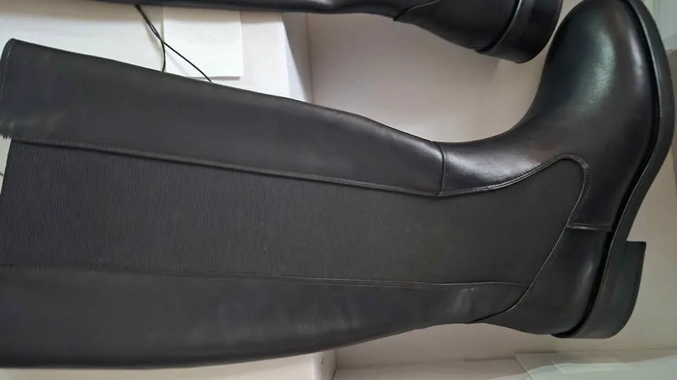 Steve Madden Black Knee-High Boots - photo 3