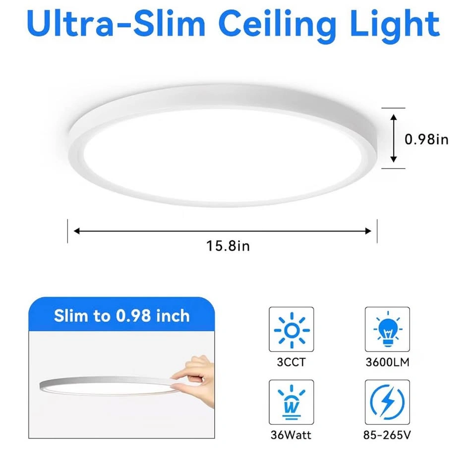 MLZZLYLK Super Slim Ceiling Light - photo 2