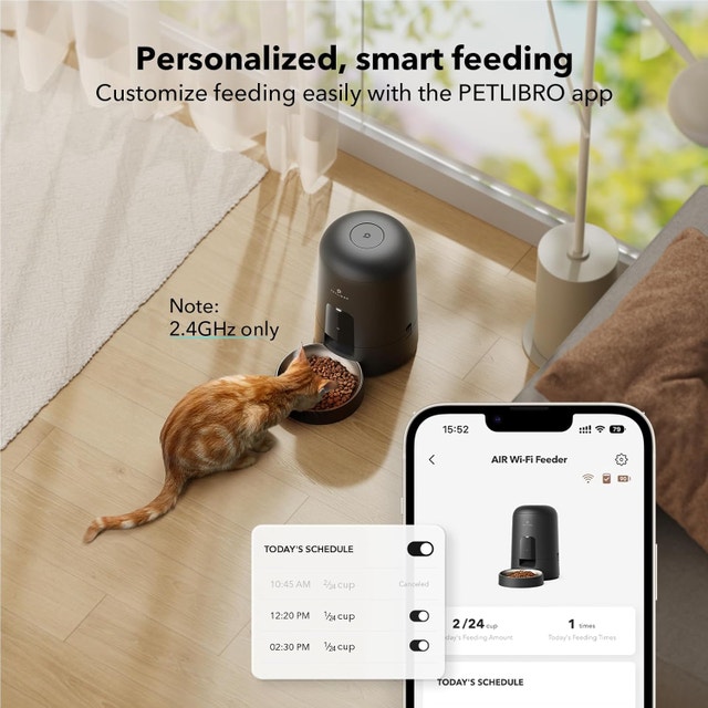 PETLIBRO Wi-Fi Automatic Pet Feeder with App Control 2L - photo 2