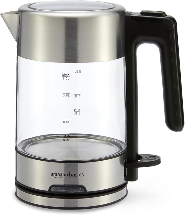 Amazon Basics 1.1-Qt (1.0L) Electric Kettle