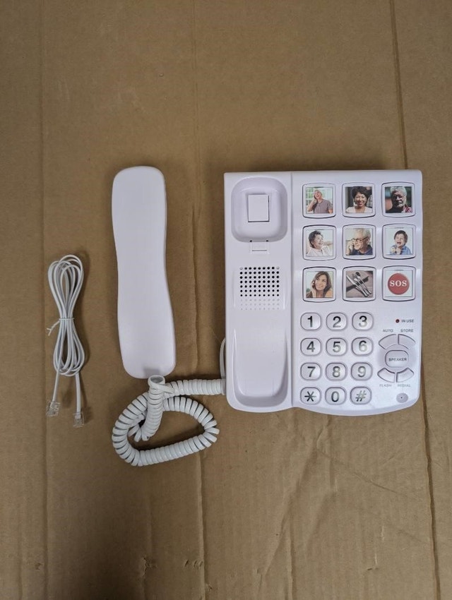 MYSTICWAVE Big Button Corded Landline Phone for Hearing Impaired - photo 5