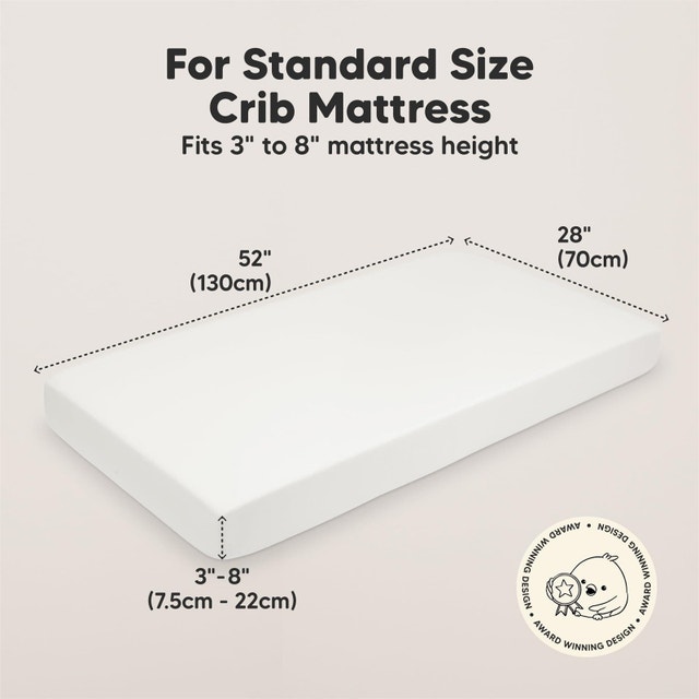 KeaBabies 2-pk Organic Cotton Crib Sheets - photo 2