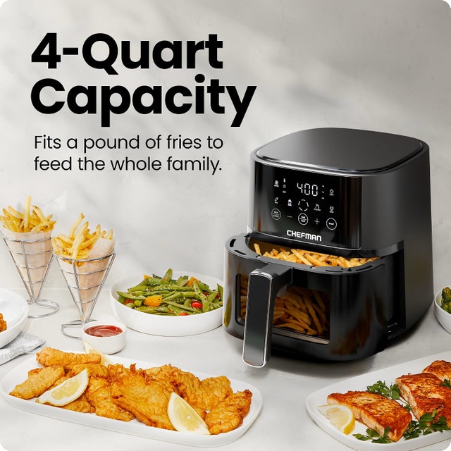 Chefman Air Fryer – 4 QT Compact Air fryer - photo 4
