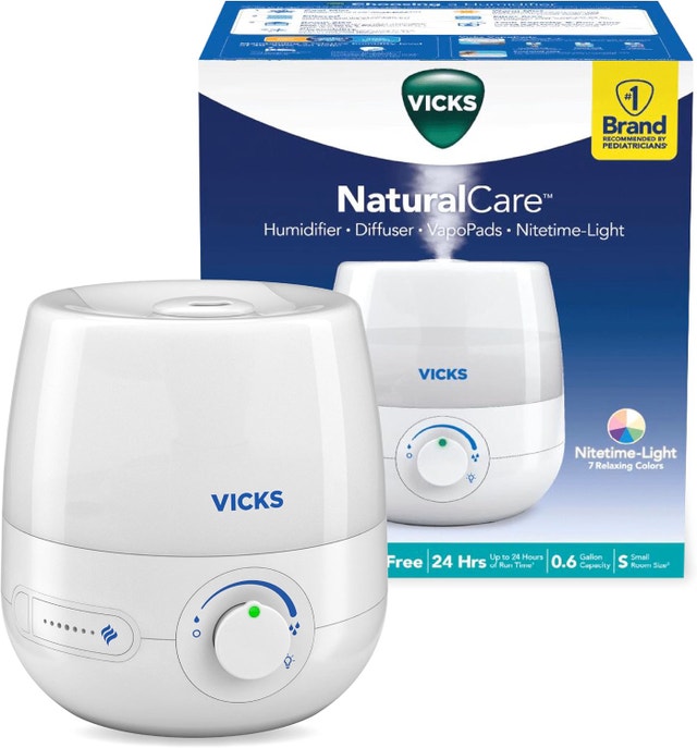 Vicks NaturalCare Cool Mist Ultrasonic Humidifier (VUL530)
