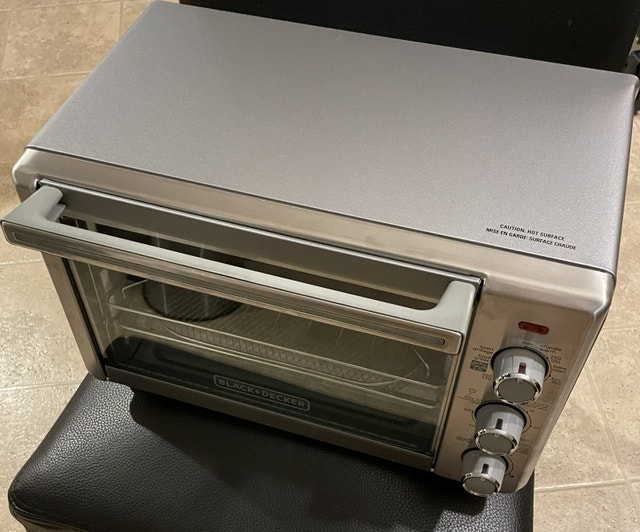 BLACK+DECKER 6-Slice Air Fry Toaster Oven, 5-in-1 Countertop