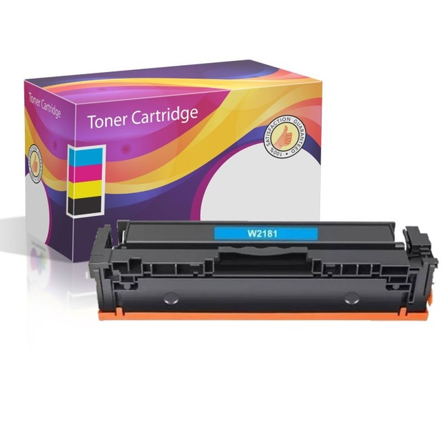 218A Cyan Toner Cartridge Compatible for HP W2181A LaserJet Pro