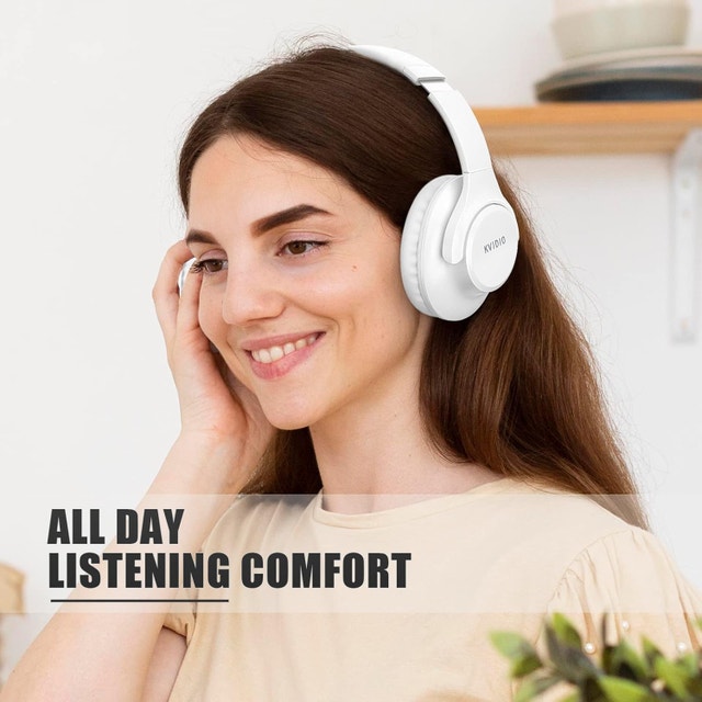 NEW Bluetooth Headphones Over Ear WH201A Wireless 65 Hrs. Mint - photo 2