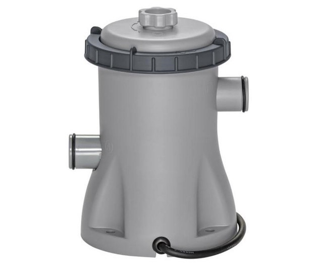 Bestway 330 gal. Cartridge Filter Pump, Gray