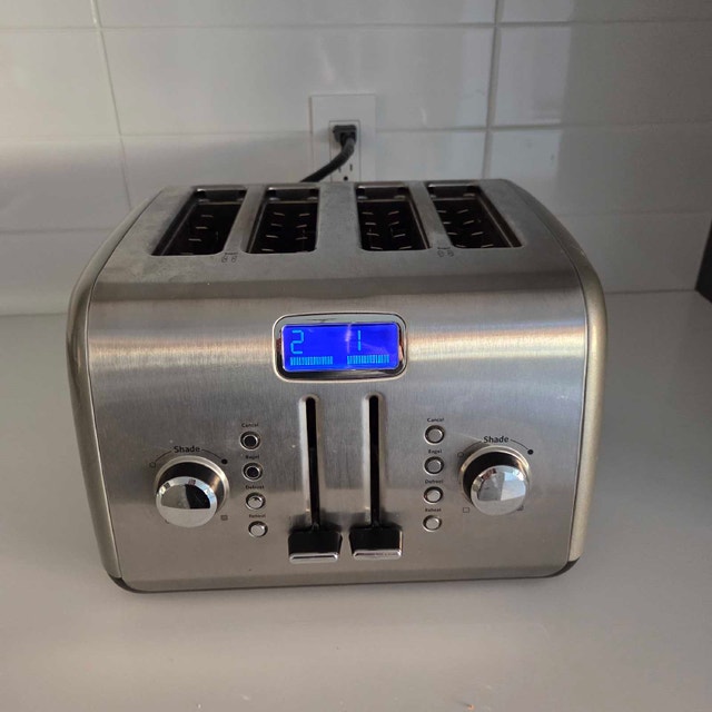 KitchenAid 4-Slice Stainless Steel Toaster (Digital Display)