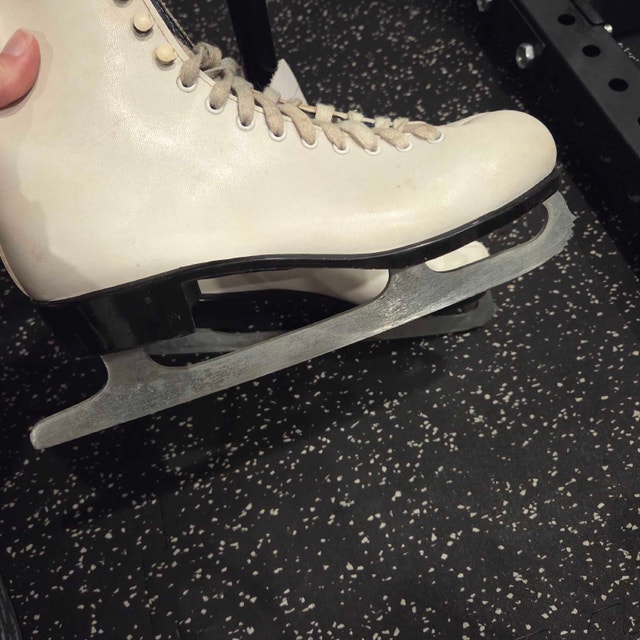 Lange Classic White Ice Skates (Womens / Ladies) Size 9 - photo 3