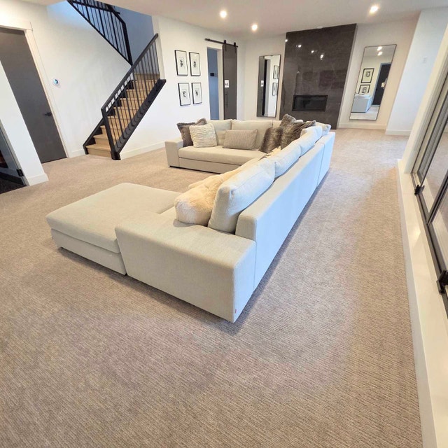 Showhome Custom Sectional Sofa + Large Ottoman (Down-Filled) - photo 4