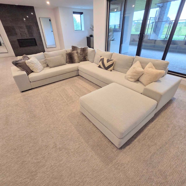 Showhome Custom Sectional Sofa + Large Ottoman (Down-Filled) - photo 5