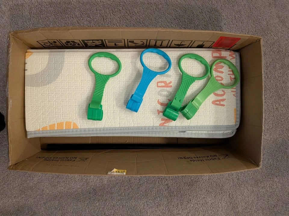 Playpen for baby with playmat bought Aug 2026 - photo 5