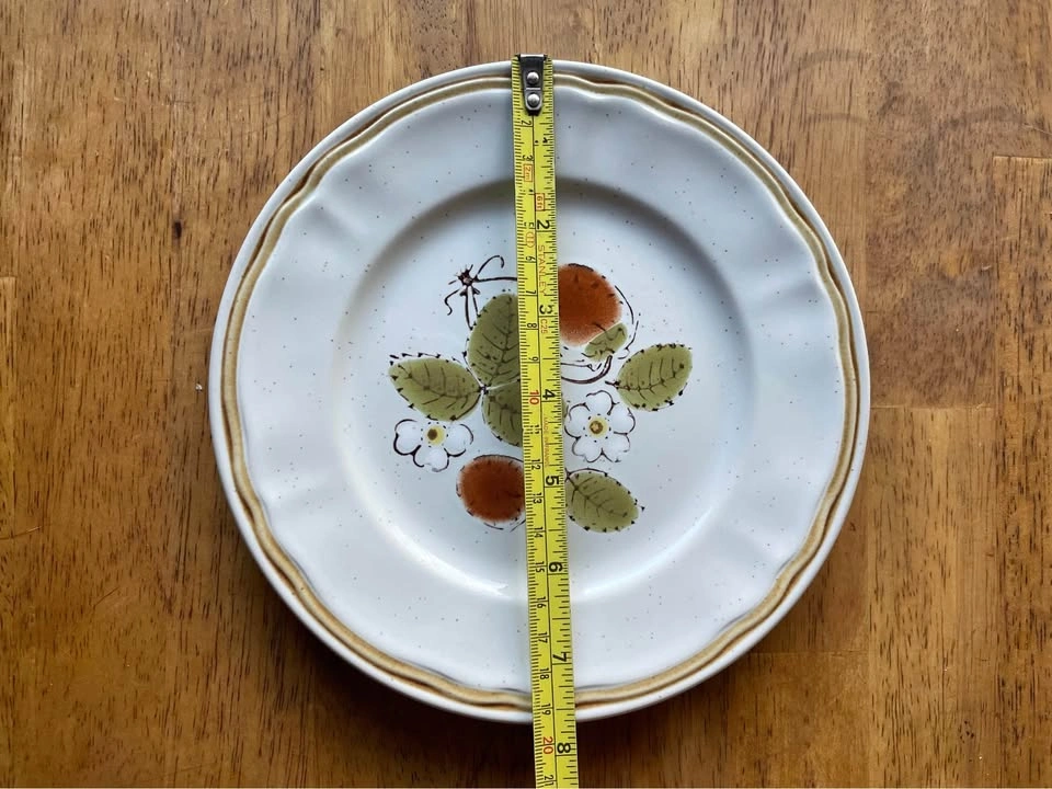 Canadiana Hearthside Berries 'N Cream Stoneware Plate - photo 3