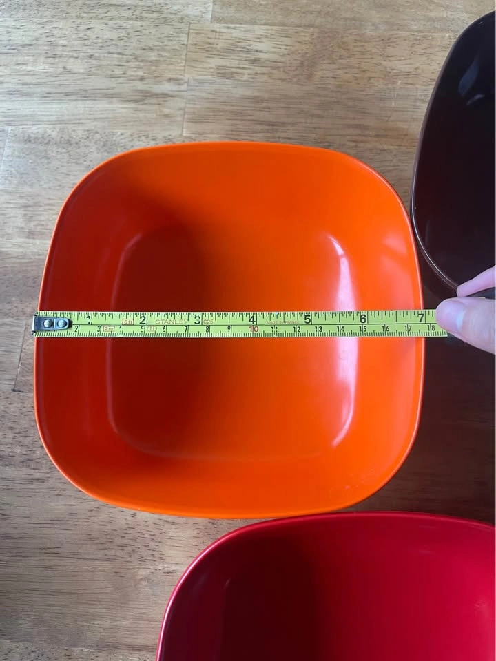 Vintage Addis Finesse Melamine Bowls - Set of 3 - Retro 70s - photo 4