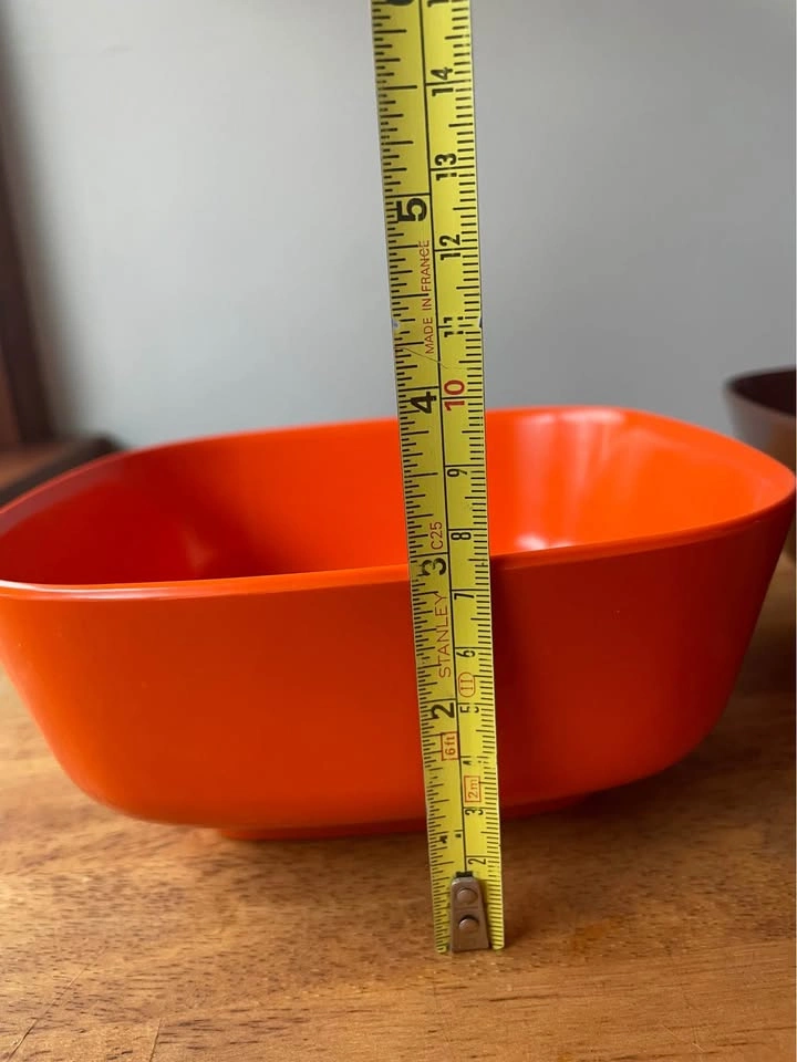 Vintage Addis Finesse Melamine Bowls - Set of 3 - Retro 70s - photo 5