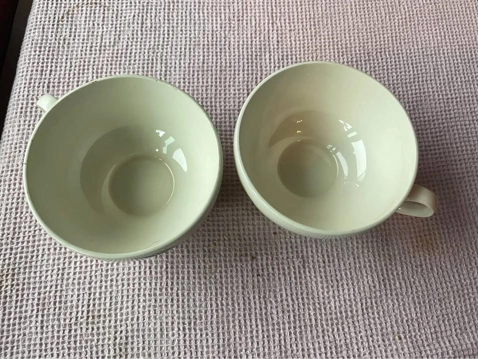 MCM Floral Leaf Tea Cups x2 - photo 3