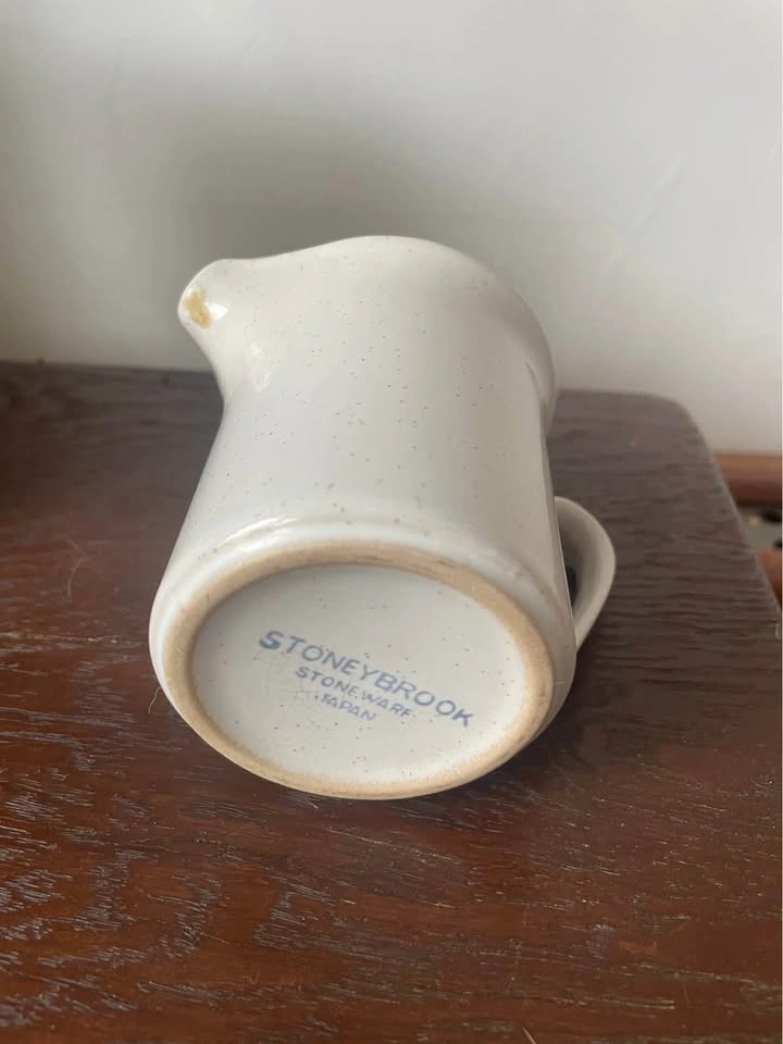 Vintage Pitcher Creamer StoneyBrook Japan Stoneware - photo 2