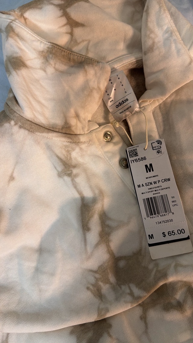 Adidas All SZN French Terry Colorblock Crew Sweatshirt - photo 2