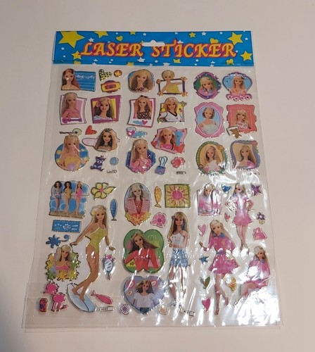 Lot of 20 VINTAGE Barbie STICKERS 3Different sheets - PAT#A-149 - photo 3