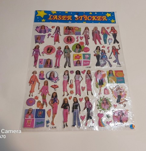 Lot of 20 VINTAGE Barbie STICKERS 3Different sheets - PAT#A-149 - photo 4