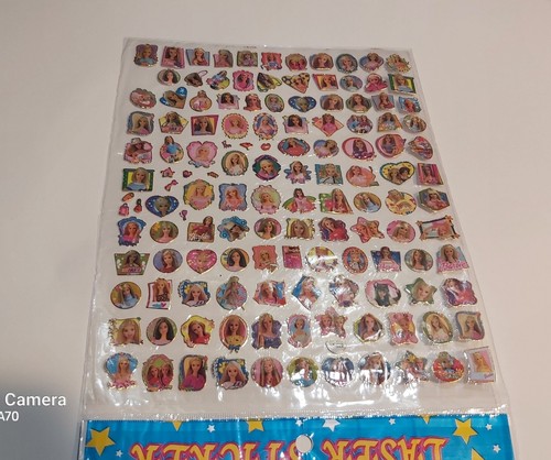 Lot of 20 VINTAGE Barbie STICKERS 3Different sheets - PAT#A-149 - photo 5