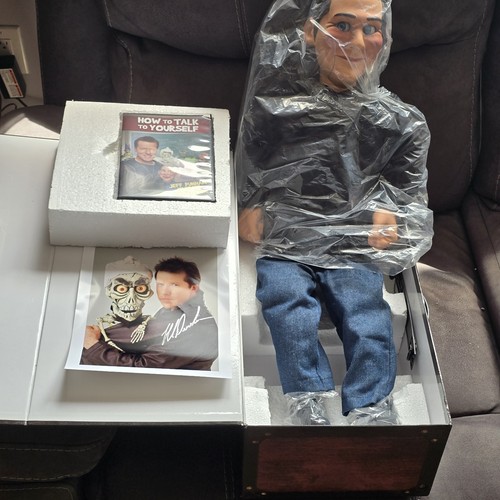 Signed Jeff Dunham: The Little Jeff Ventriloquist Dummy (New)