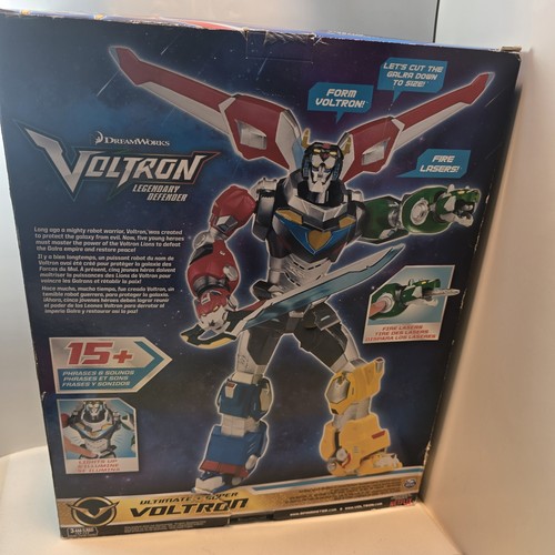 ULTIMATE VOLTRON Legendary Defender with Phrases & Sounds, New - photo 2