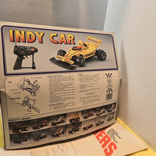 PENNZOIL 1:18 Scale Indy Racing Car Radio Controlled Boxed - photo 2