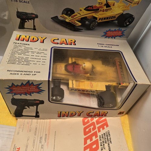PENNZOIL 1:18 Scale Indy Racing Car Radio Controlled Boxed - photo 3