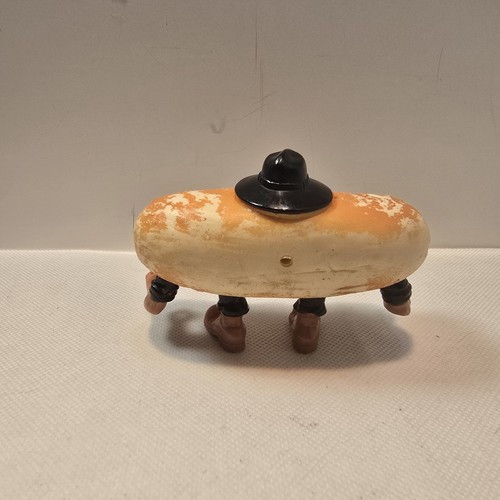Vtg 1988 Food Fighters MEAN WEENER Hot Dog Action Figure - photo 2