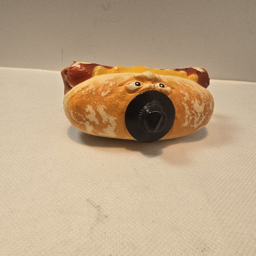 Vtg 1988 Food Fighters MEAN WEENER Hot Dog Action Figure - photo 4