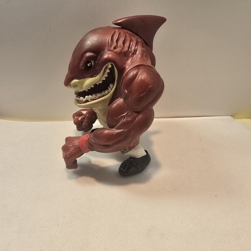 Vintage 1994 Mattel Street Sharks Big Slammu Action Figure