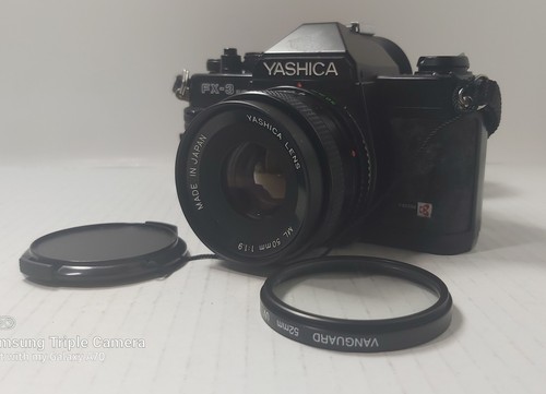 Yashica FX-3 Super KYOCERA 35mm Film Camera w/ ML 50mm f/1.9