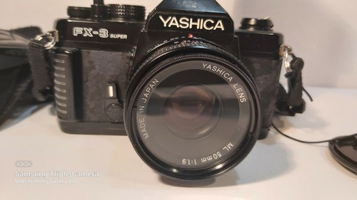 Yashica FX-3 Super KYOCERA 35mm Film Camera w/ ML 50mm f/1.9 - photo 3