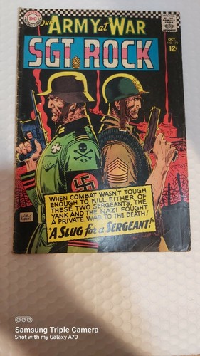 VINTAGE our ARMY at WAR SGT. ROCK DC comics # 172 & 173 - photo 3